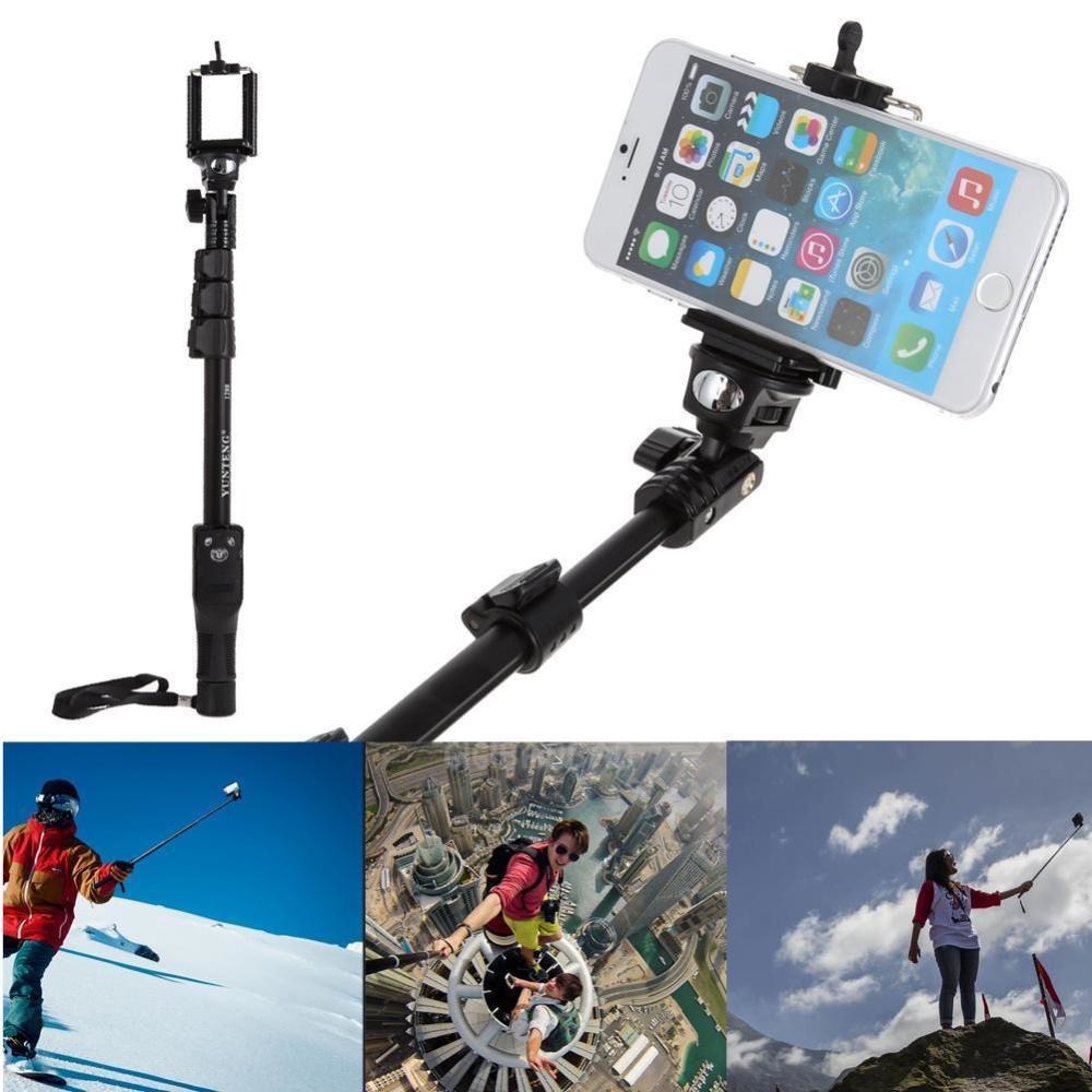 [2070] New Yunteng 1288 Selfie Monopod Phone Holder Bluetooth Shutter for Camera