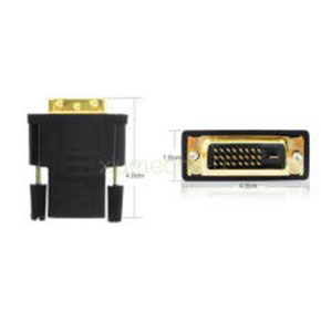[2577] 24+1Pin DVI Male to HDMI Female adapter Gold-Plated M F Converter For HD