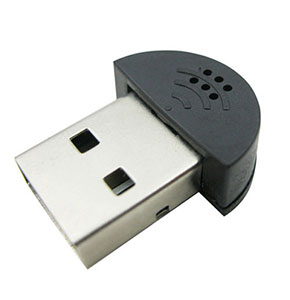 [2361] USB Plug Mini Studio Speech Microphone MIC Recording Audio Adapter For PC