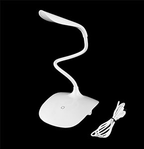 [2136] USB Rechargeable Touch Sensor Cordless LED Light Desk Table Reading Lamp