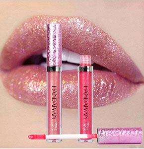 [2267] Waterproof Long Lasting Nude Matte Liquid Metallic Colors Lip Gloss