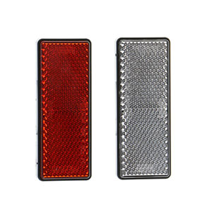 [2486] 2pcs Reflector Light Reflective Strip for Vehicle Motorcycle Self Adhesive