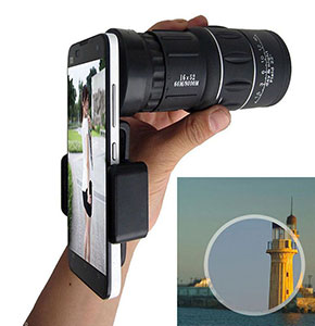 [2249] Day Night Vision 16X52 HD Optical Dual Focus Monocular Camping Hiking