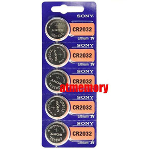 [2719] Sony CR2032 CR 2032 3V Button Coin Cell Battery x 5pcs Brand new Genuine
