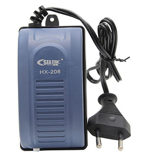 [2038] Aquarium Oxygen Fish Air Pump Tank Energy Super Silent Single Outlet EU Plug