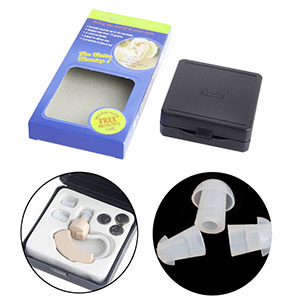 [2710] Ear Invisible Sound Amplifier Adjustable Tone Hearing Aids