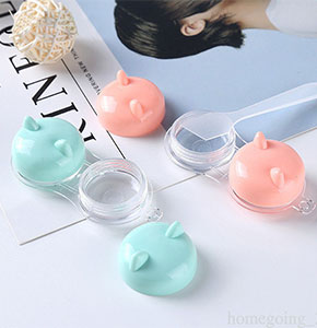 [2143] Cute Travel Kit Lenses Storage Contact Lens Case Box Container Holder