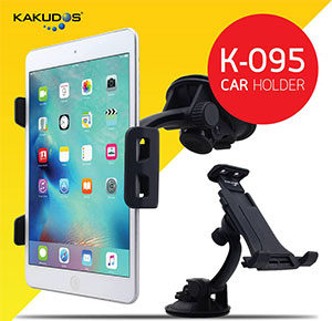 [2286] Car holder tablet phone clip holder adjustable with stick pad