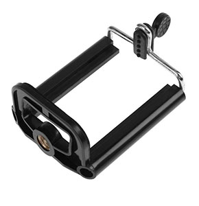[2675] Adjustable Cell Phone Clip Tripod Mount Adapter for Smartphone