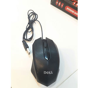 [2067] Original New DELL Game Mouse USB black optical scroll mouse