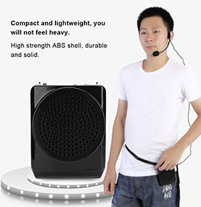 [2105] Portable Mini Microphone Voice zumba Booster LoudAmplifier Speaker Teaching