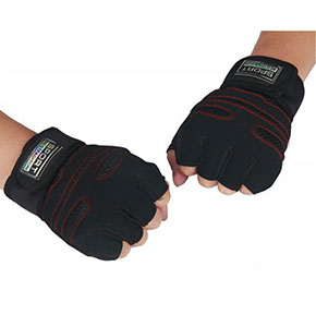 [2031] Weight lifting Gym Gloves Training Fitness Wrist Wrap Workout Exercise