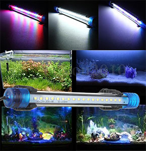 [2366] 30cm Waterproof Aquarium Fish Tank RGB LED Light Bar Submersible Lamp