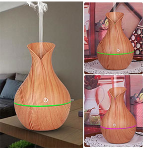 [2430] LED USB Intelligent Ultrasonic Essential Oil Aroma Diffuser Humidifier Purifier