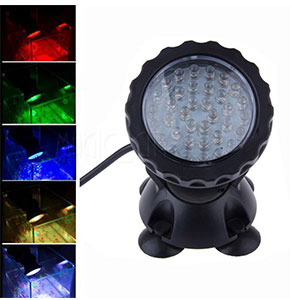 [2438] Garden Fountain Aquarium Fish Tank Pool Pond 36LED Spot Light Underwater