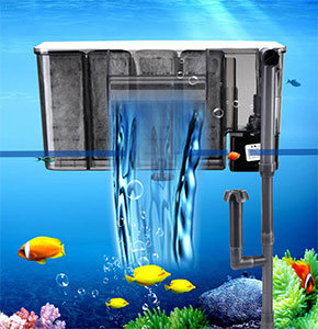 [2593] Aqua Aquarium Fish Tank Hang On External Waterfall Water Filter