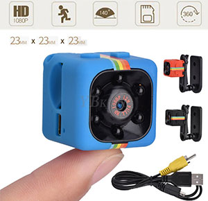 [2321] 360 Mini DV Camera 1080P Full HD Sports IR Night Vision DVR DC Video