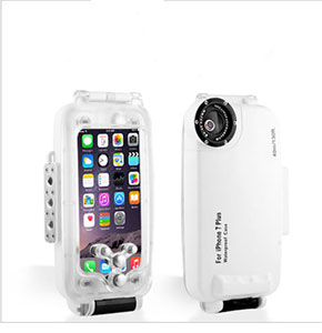 [2229] Waterproof Underwater Housing Photo 40M 130ft Deep Diving Case For iPhone