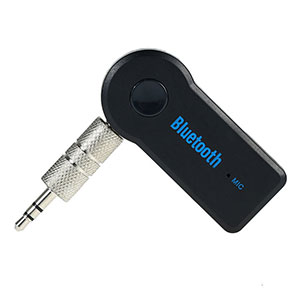 [2211] Wireless Bluetooth 3.5mm AUX Stereo Music Home Car Receiver Mic Adapter