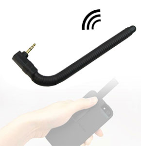 [2617] Fr Mobile Smart Phone 3.5mm 6dBi External Antenna Signal Strengthen Booster