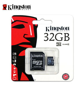 [2421] Kingston 32GB Micro SD SDHC Memory Card Class 4 TF Card