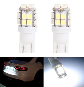 [2243] T10 20-SMD LED White Super Bright Car Lights Bulb - 194 168 2825 W5W