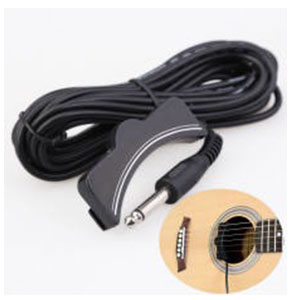 [2448] Classical Acoustic Guitar Amplifier Soundhole Pickup 6.3mm Jack 5M Cable
