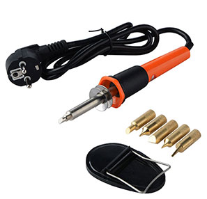 [2189] New Wood Burning Tools Kit Craft Set Soldering Pyrography Art Pen SolderinG
