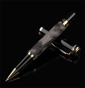 [2737] Luxury Gift Pen Set High Quality Dragon Roller ball Pen with Original Case