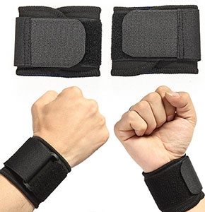 [2041] Gym Elastic Wristband Wrist Joint Brace Support Wrap Band Guard