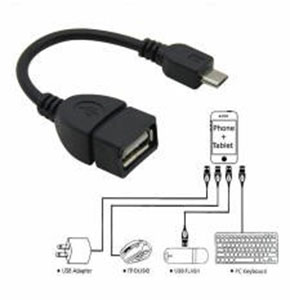 [2572] Durable Micro USB OTG Host Cable Adapter Male to 2.0 Female For Android