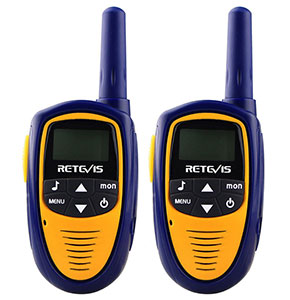 [2228] Walkie-Talkie Retevis RT31 22CH 0.5W UHF FRS/GMRS LCD Scan 2-Way Radios