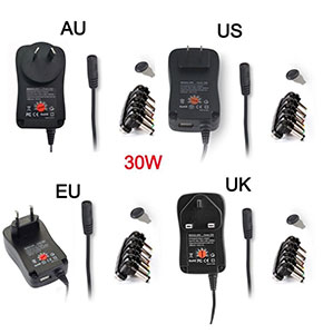 [2456] Universal Adjustable AC/DC Power adapter 5V 9V 12V Power Supply Charger