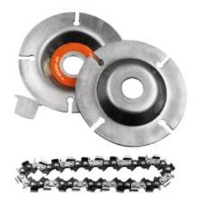 [2552] 22 Tooth Fine Chain Saw 4 Inch Angle Carving for sculpting Wood CG Grinder
