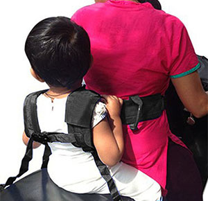 [2336] Motorcycle Baby Safety Seat Strap Belt Harness Chest Child Kids Safe Buckle