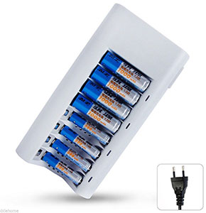 [2049] 8 Slots Charger for AA / AAA NiCd NiMh Batteries - EU Plug