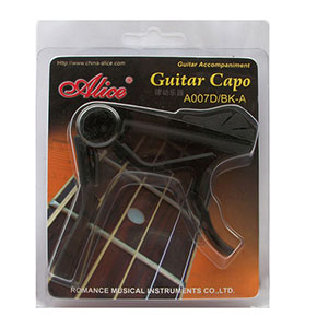 [2083] Capo guitar Acoustic Alice A007D/BK-A