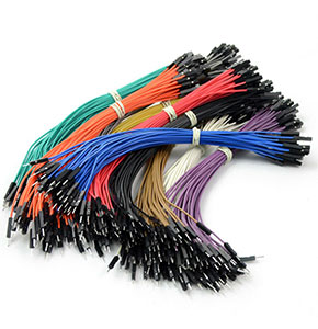 [2532] 40PCS/Lot 20cm Female to Male Dupont Dupont Wire Color Jumper Cable